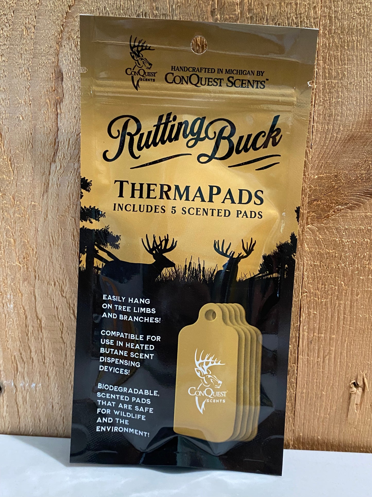 ConQuest Scents Rutting Buck Therma Pads 5-pack