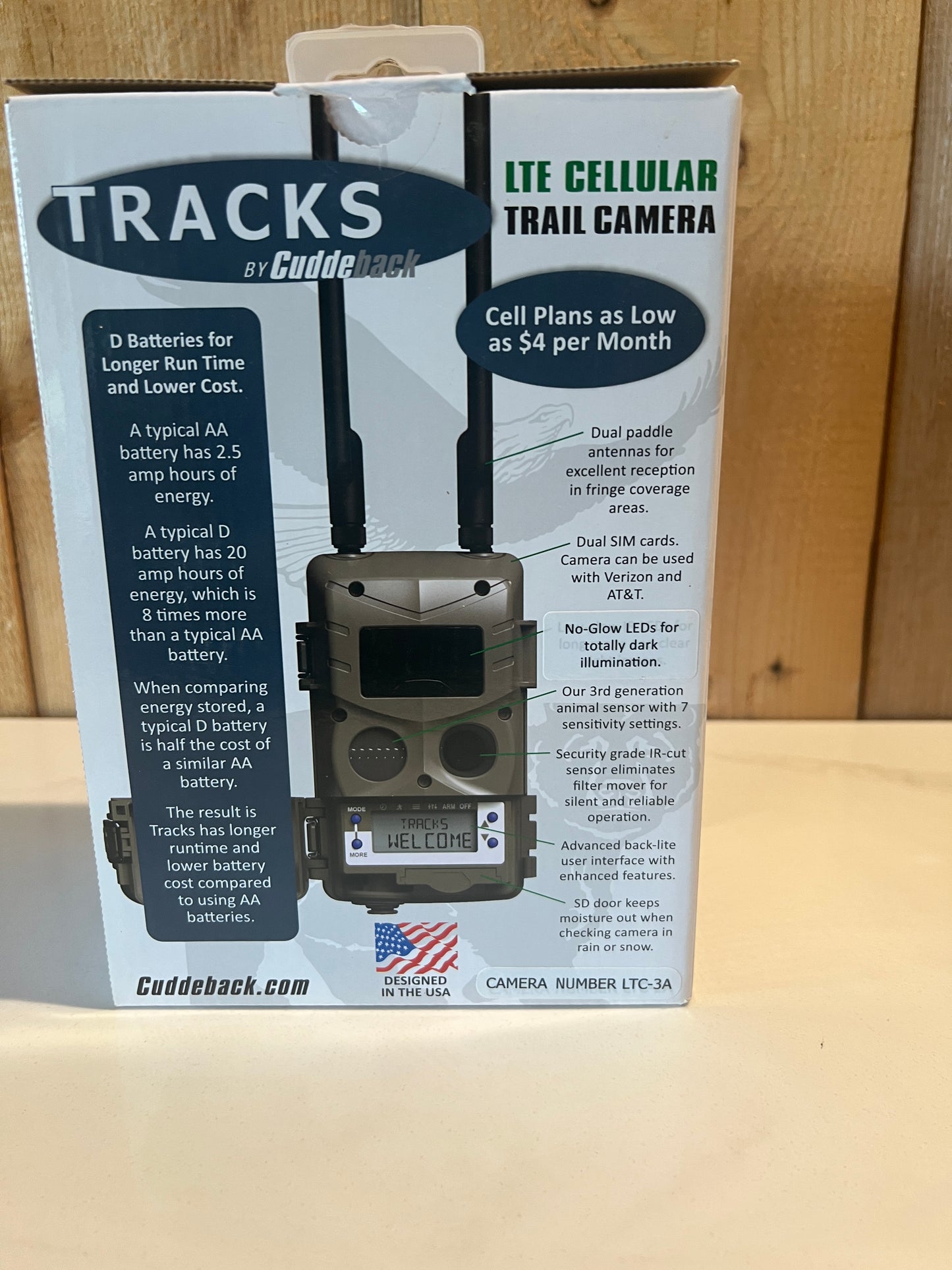 Cuddeback Tracks Black Flash