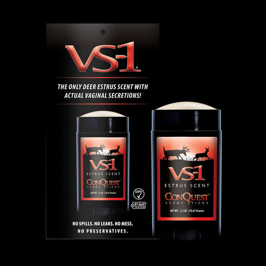 Attract Deer with the Power of Real Deer Scents: ConQuest Scents VS-1 Scent Stick