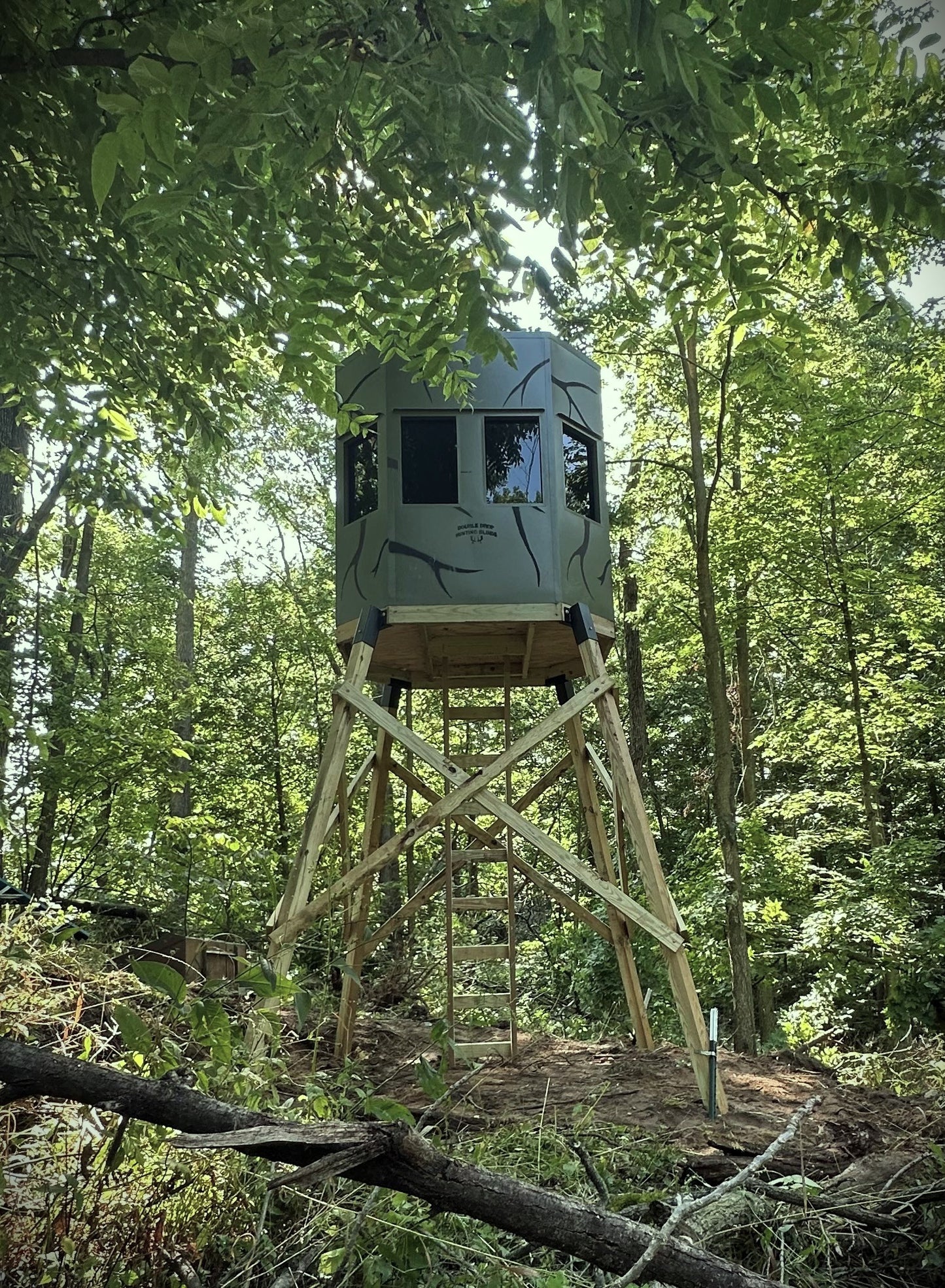 Double Drop Hunting Blinds