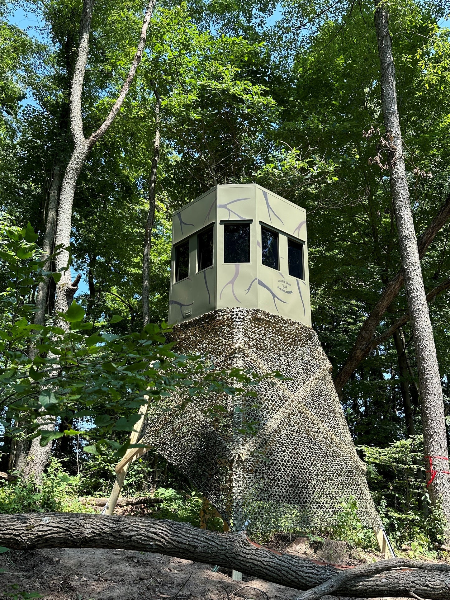 Double Drop Hunting Blinds