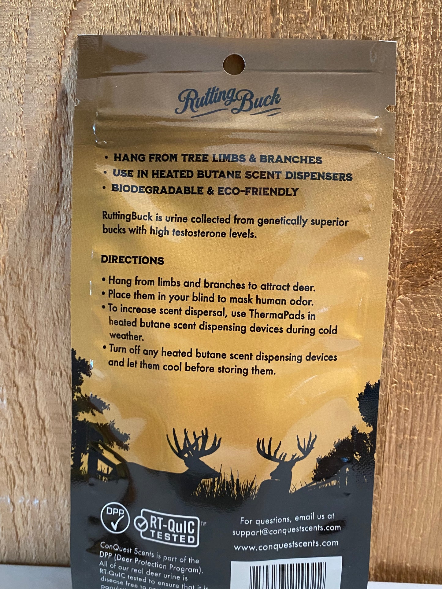 ConQuest Scents Rutting Buck Therma Pads 5-pack