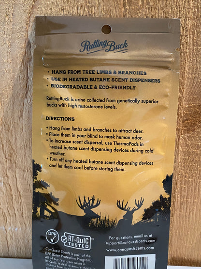 ConQuest Scents Rutting Buck Therma Pads 5-pack