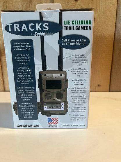 Cuddeback Tracks Black Flash