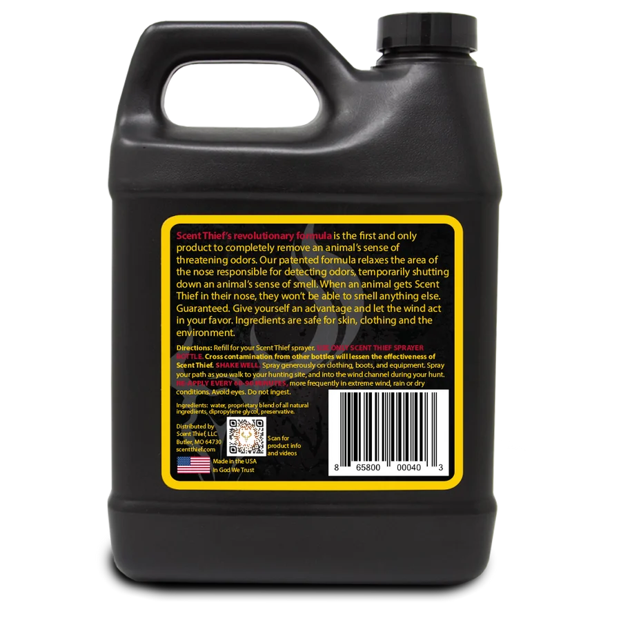 Scent Thief Field Spray Refill, 32 oz | Hunting Scent Control