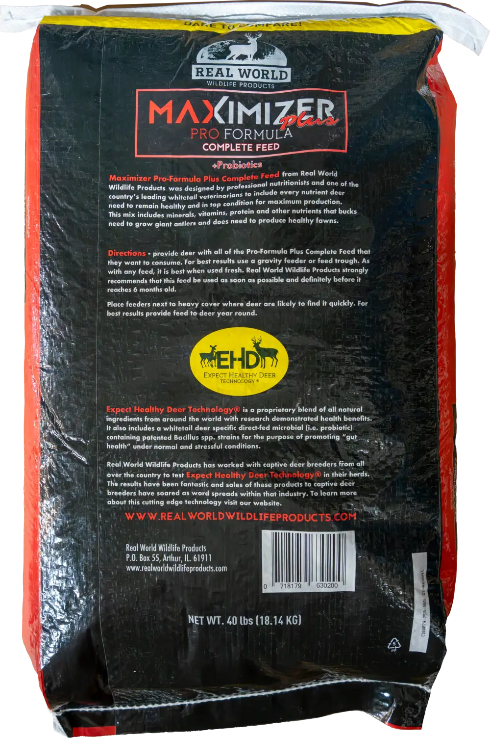 Real World's Maximizer Plus Pro Formula Complete Feed