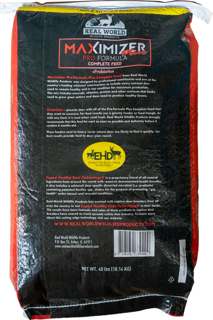 Real World's Maximizer Plus Pro Formula Complete Feed
