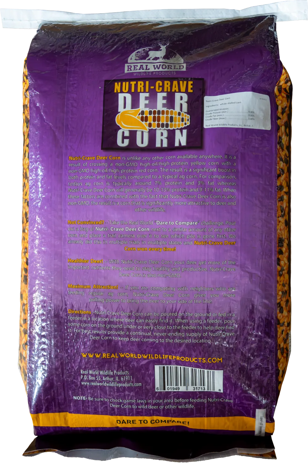 Real World's Nutri-Crave Deer Corn