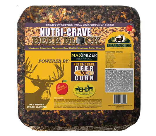 Real World's Nutri-Crave Deer Block